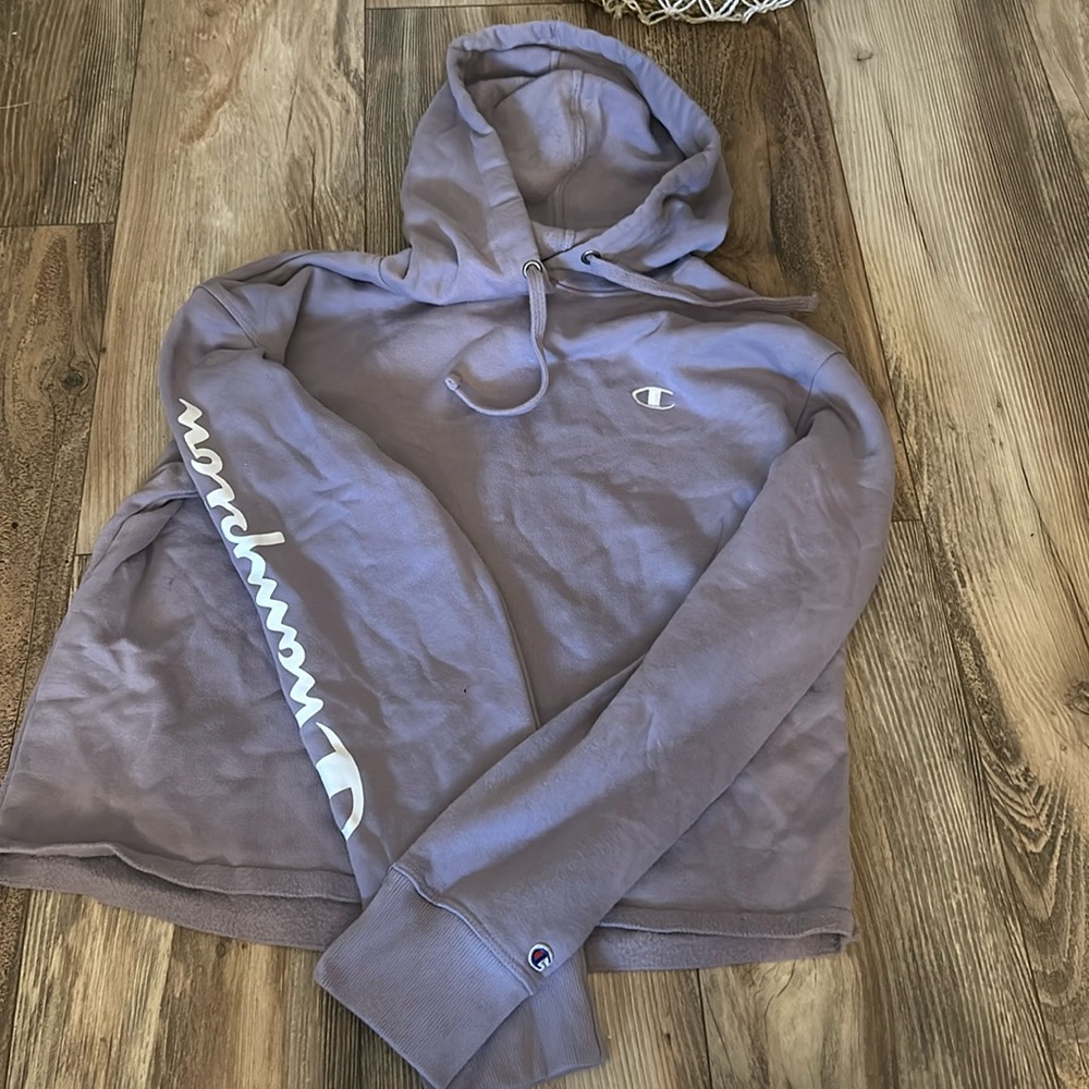 champion hoodie worn once